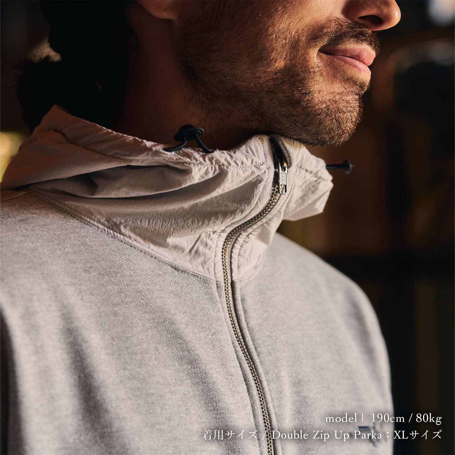 KAIKO Double zip parka /