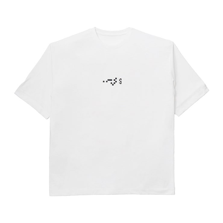 dot S. Print Oversize T-shirt(WHITE)