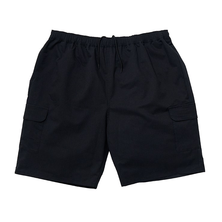Multi Pocket Cargo Shorts(Black)